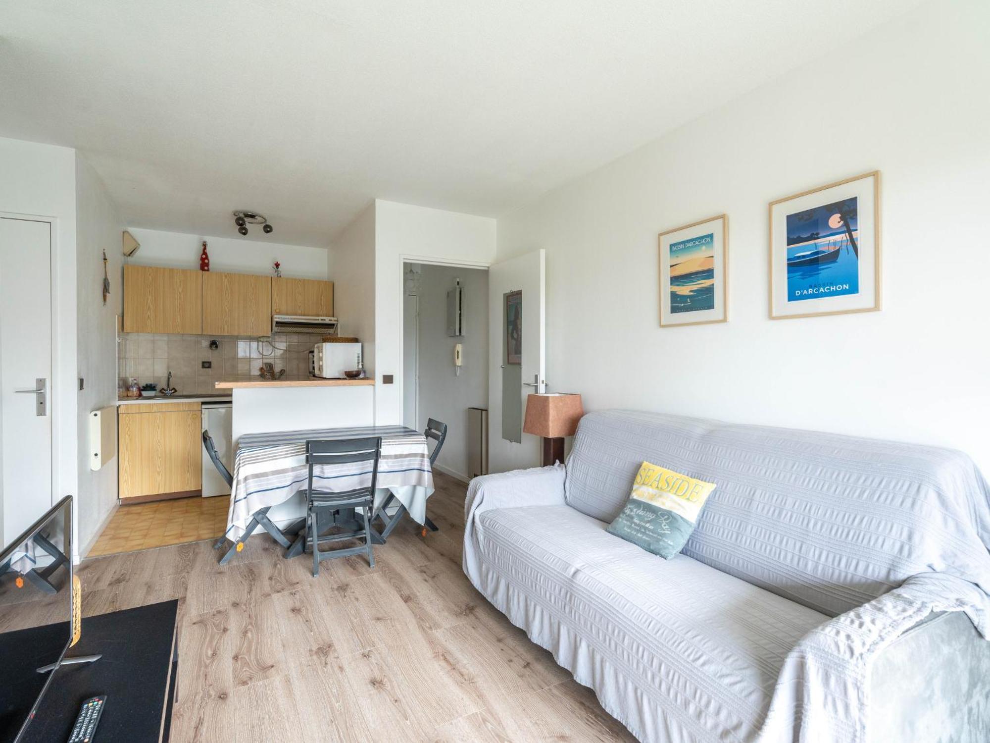 Appartement Proche Plage & Casino Avec Balcon Et Parking Prive, Arcachon - Fr-1-319-110 Экстерьер фото